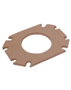 Gasket flange burner cuenod - de dietrich 180x135- DIFF pour Cuenod - 406345