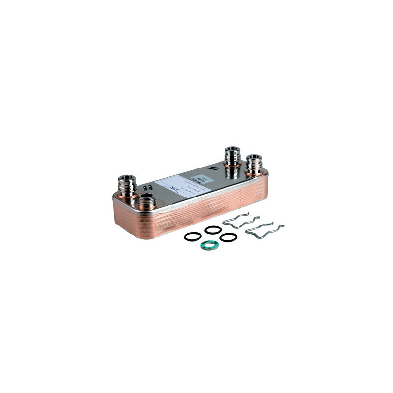 Domestic hot water exchanger 12 plates- DIFF pour Vaillant - 065131