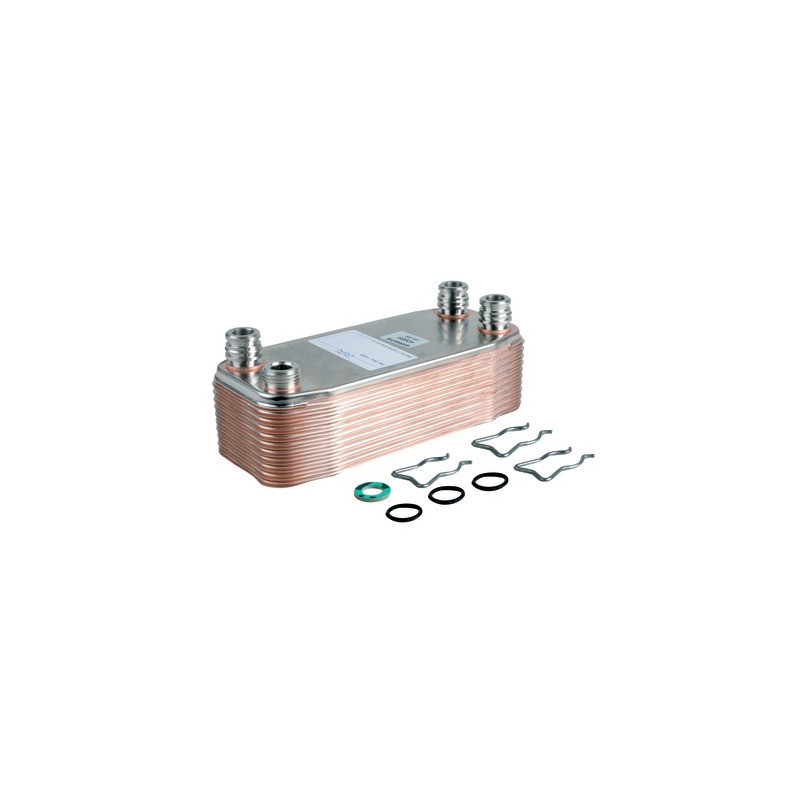 Domestic hot water exchanger 20 plates- DIFF pour Vaillant - 065153