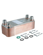 Domestic hot water exchanger 20 plates- DIFF pour Vaillant - 065153