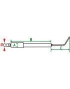 Ignition electrode WL10LN- DIFF pour Weishaupt - 24110010017