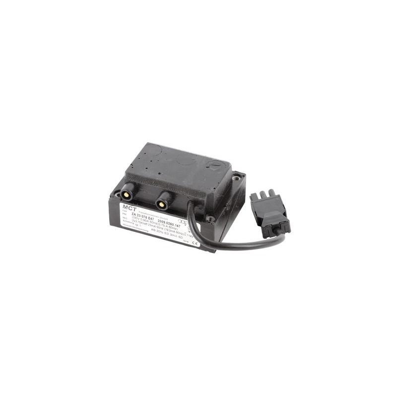 Ignition transformer ZA23075E47- DIFF pour Weishaupt - 603088+140013110