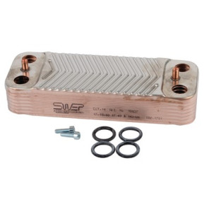 Plate exchanger 24/28 s62775- DIFF pour De Dietrich Chappée - S62775