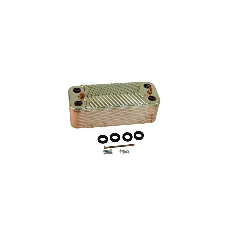 Plate exchanger with O-rings- DIFF pour De Dietrich Chappée - 200008730