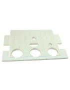 Insulating panel cach.2B 23/2/-31FF- DIFF pour De Dietrich Chappée - JJJ003202800