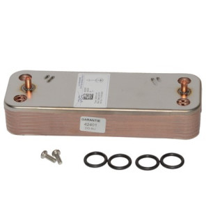 Heat exchanger 14 plates- DIFF pour De Dietrich Chappée - 7672687