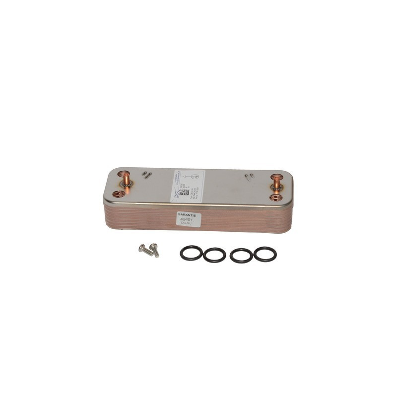Heat exchanger 14 plates- DIFF pour De Dietrich Chappée - 7672687