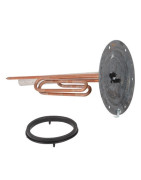 Heating element 2200W mono  and flange- DIFF pour De Dietrich Chappée - 97863565