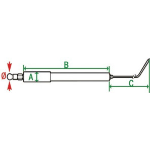 Specific electrode 110 dv -- OLYMP - ET140248