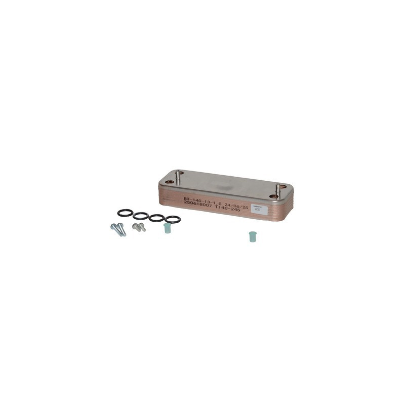 Heat exchanger 12 plates - DIFF pour De Dietrich Chappée - 7693815