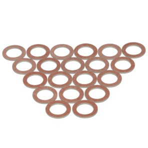 Flat gasket 27.4 x 18.2 x 2- DIFF pour De Dietrich Chappée - S62730  - (X20)