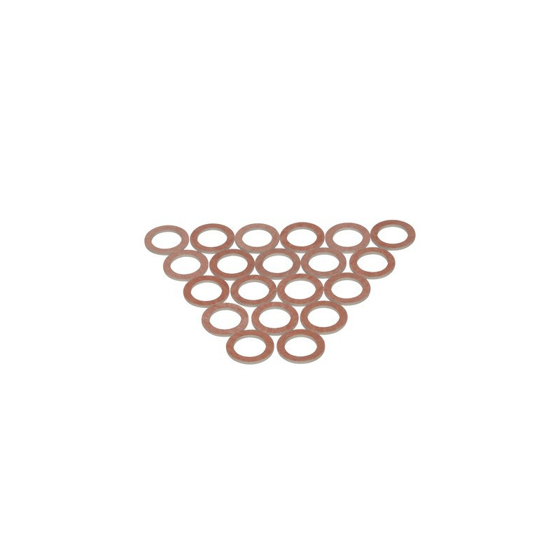 Flat gasket 27.4 x 18.2 x 2- DIFF pour De Dietrich Chappée - S62730  - (X20)