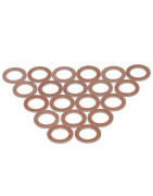 Flat gasket 27.4 x 18.2 x 2- DIFF pour De Dietrich Chappée - S62730  - (X20)
