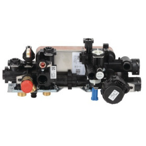 Hydraulic unit with a 14-plate heat exchanger- DIFF pour De Dietrich Chappée - 711480400