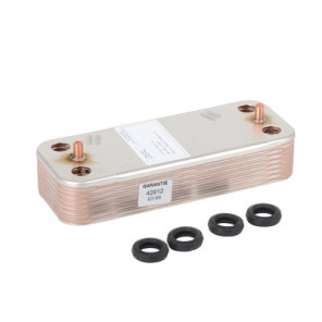 Heat exchanger 14 plates- DIFF pour Atlantic - 161153