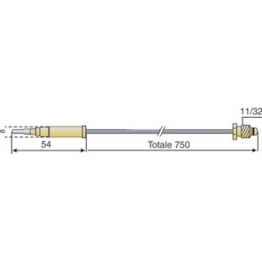 Thermocouple specific ref 95171/97070- STIEBEL ELTRON - 95171