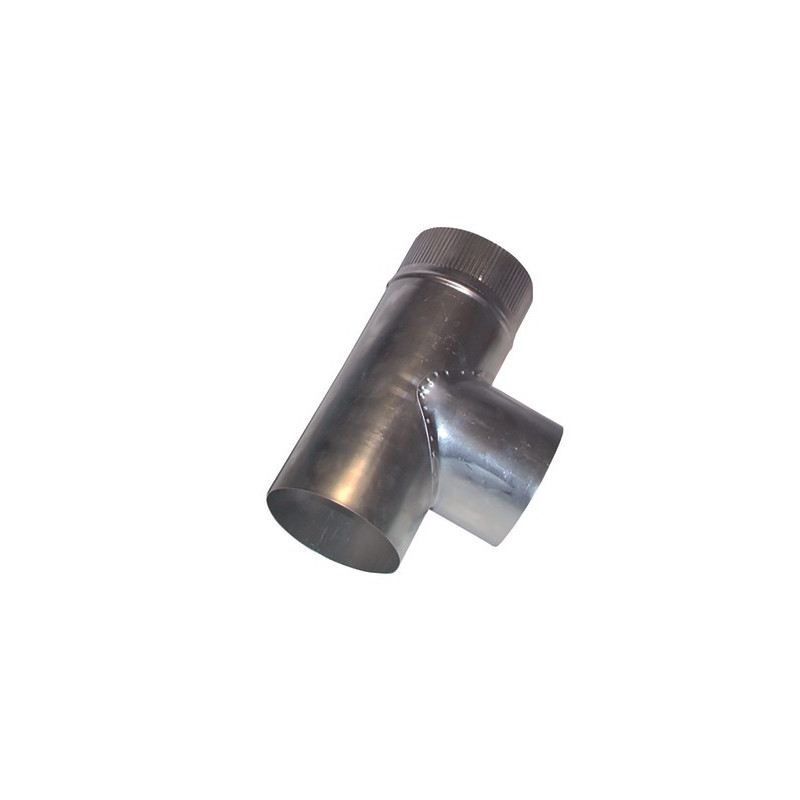 90° T-joint in aluminium Ø139mm- ISOTIP JONCOUX - 013013