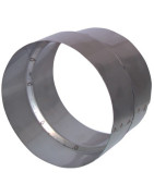 Aluminium adapter Ø153/139mm- ISOTIP JONCOUX - 014323