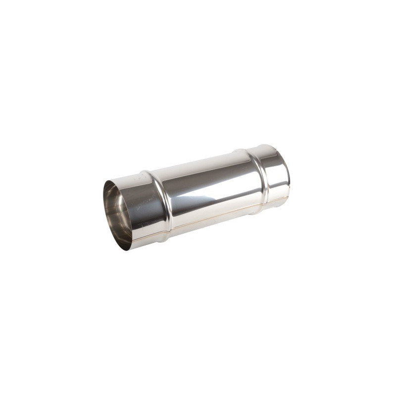 Stainless steel pipe Ø125mm x 0.5m- ISOTIP JONCOUX - 031212