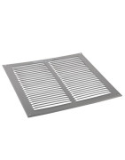 Plain aluminium ventilation grille- ANJOS - 6803