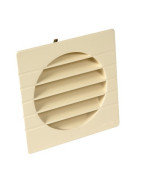 Outdoor ventilation grille Ø125mm- NICOLL - 1GETM125