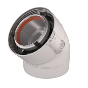 45° elbow gas- UBBINK - 227201  - (X2)