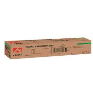 Rolux Rénofit® 80/125 - 60/100 horizontal wall terminal kit- UBBINK - 229412