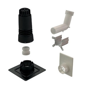 KIT C RENOLUX Ø60 black- UBBINK - 184426
