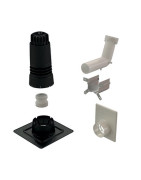 KIT C RENOLUX Ø60 black- UBBINK - 184426