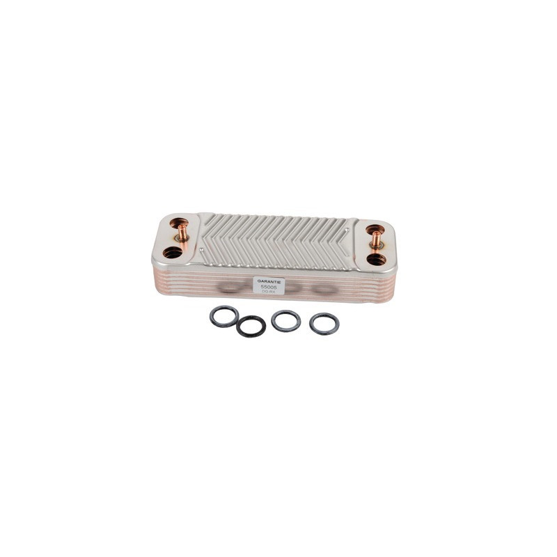 Domestic hot water exchanger 14 plates- DIFF pour Chaffoteaux - 571646