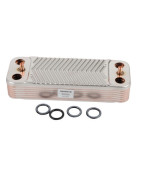 Domestic hot water exchanger 14 plates- DIFF pour Chaffoteaux - 571646