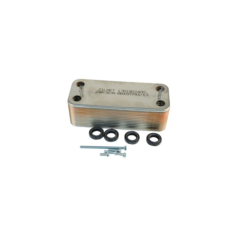 Domestic heat exchanger 24 plates- CHAFFOTEAUX - 60000310