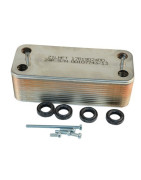 Domestic heat exchanger 24 plates- CHAFFOTEAUX - 60000310