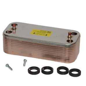 Domestic hot water exchanger 20 plates- CHAFFOTEAUX - 60001344