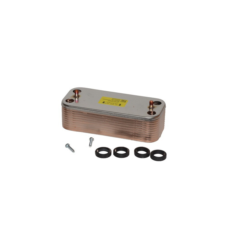 Domestic hot water exchanger 20 plates- CHAFFOTEAUX - 60001344