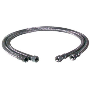 Hose fuel f3/8" x f3/8" straight length 750mm- DIFF - 602110  - (X2)
