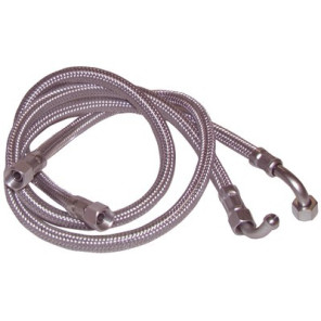 Hose fuel f3/8" x f3/8" bent 90°- DIFF - 602177  - (X2)
