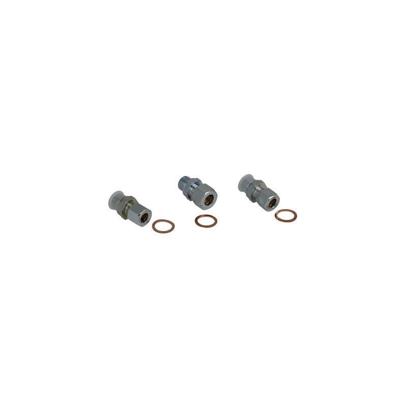 Set of 3 connectors FLOCOTOP G 3/8- AFRISO - 1140157  - (X3)