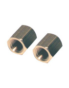 Nipple of connection f/f 1/4- DIFF - 602791  - (X2)