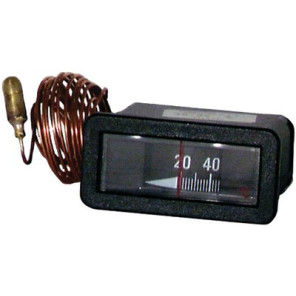 Rectangular, horizontal dial  20° +120°c l 64mm- DIFF - 606011