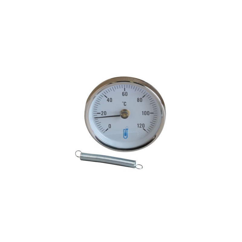 Push-fit thermometer for panel piping ø 80mm- DIFF - 606053
