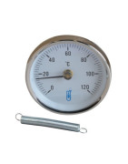Push-fit thermometer for panel piping ø 80mm- DIFF - 606053 Push-fit thermometer for panel piping ø 80mm- DIFF - 606053