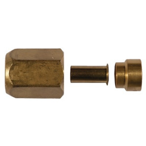2 connectors 1/4" + 2 connectors 1/2" (0.8)- SERTO - 416.2384.265  - (X2)
