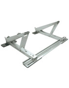 Zinc-plated roofing support 5-30° 100kg- DIFF - 608436