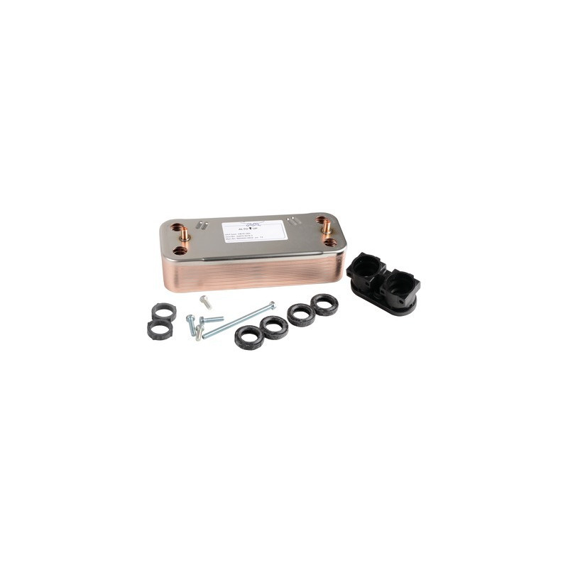 Domestic heat exchanger 14 plates- CHAFFOTEAUX - 61302409-01