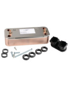 Domestic heat exchanger 14 plates- CHAFFOTEAUX - 61302409-01