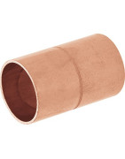 Manchon cuivre a souder 1/2"- DIFF - 632341  - (X10)