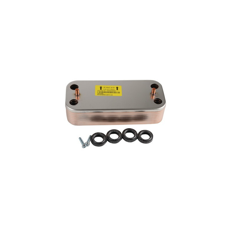 Domestic heat exchanger 16 plates- CHAFFOTEAUX - 65104333