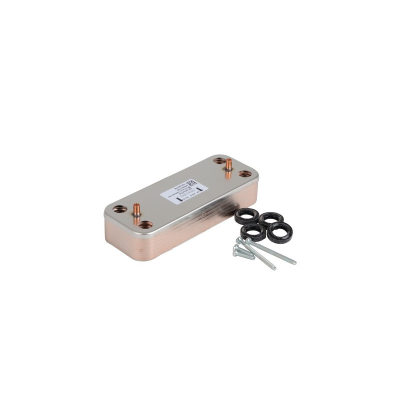 Domestic hot water exchanger 12 plates- CHAFFOTEAUX - 65116314