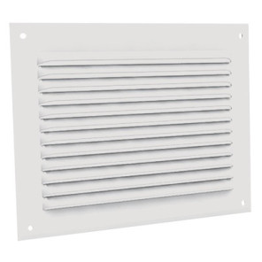White pre-painted aluminium grid with canopy GA BL 200 x 200- ANJOS - 6705